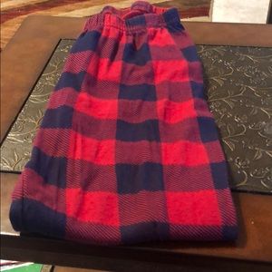 Kid’s plaid pajama pants